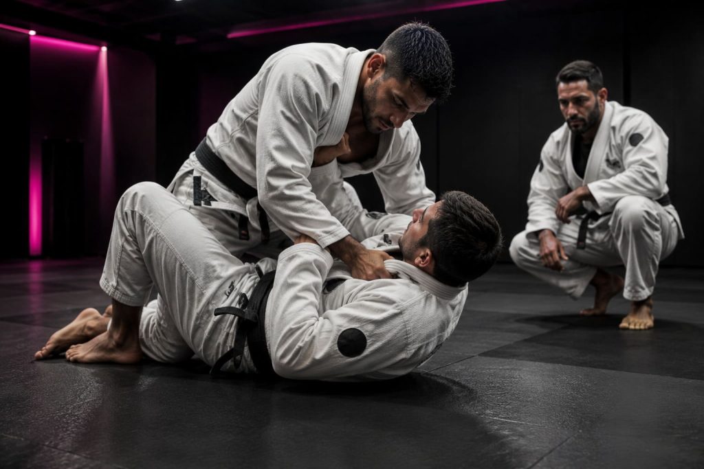 Competition Gi Jiu-Jitsu training