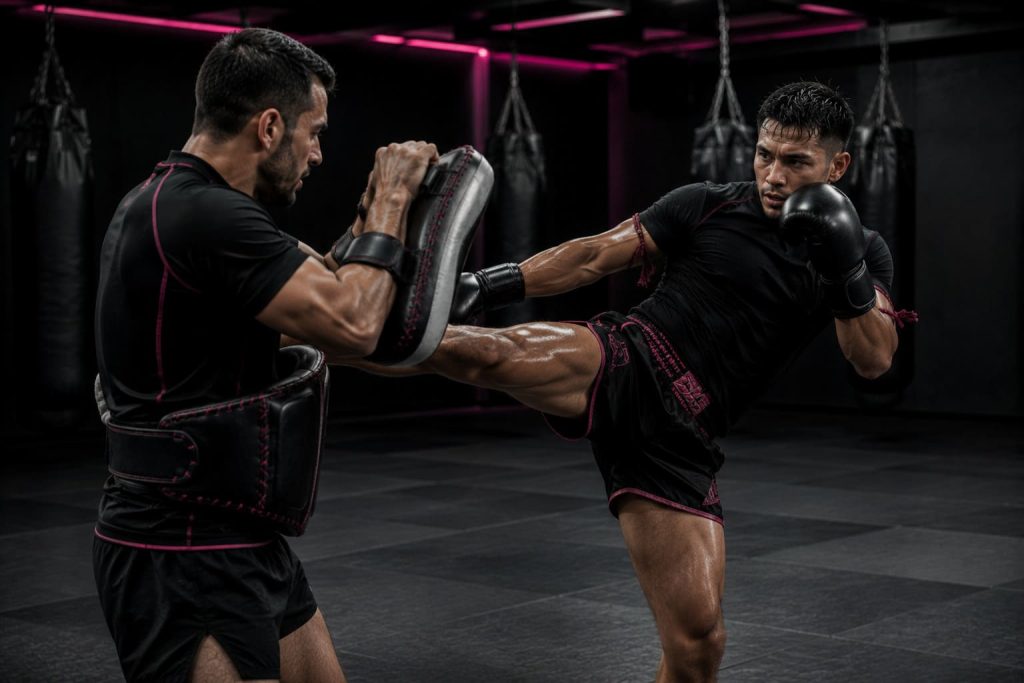 Muay Thai training