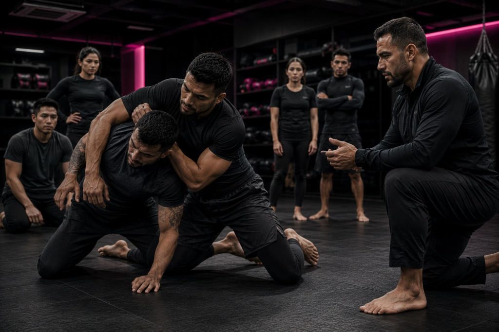 Practical combatives training