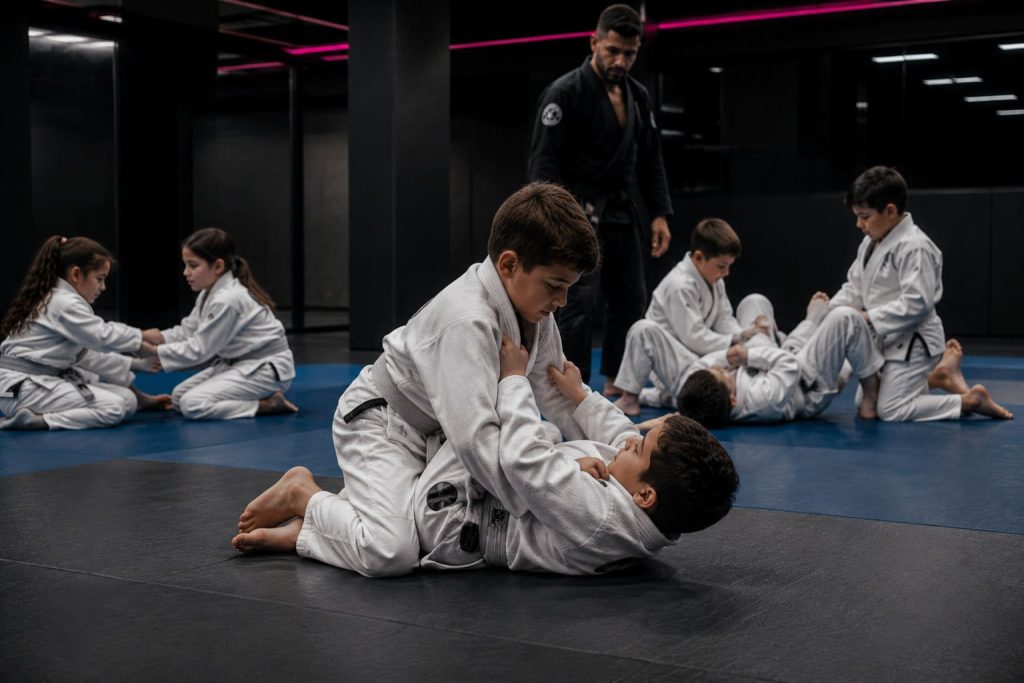 Kids martial arts class